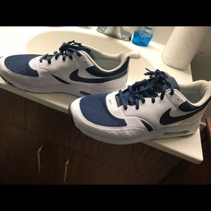 Nike Air Max white blue